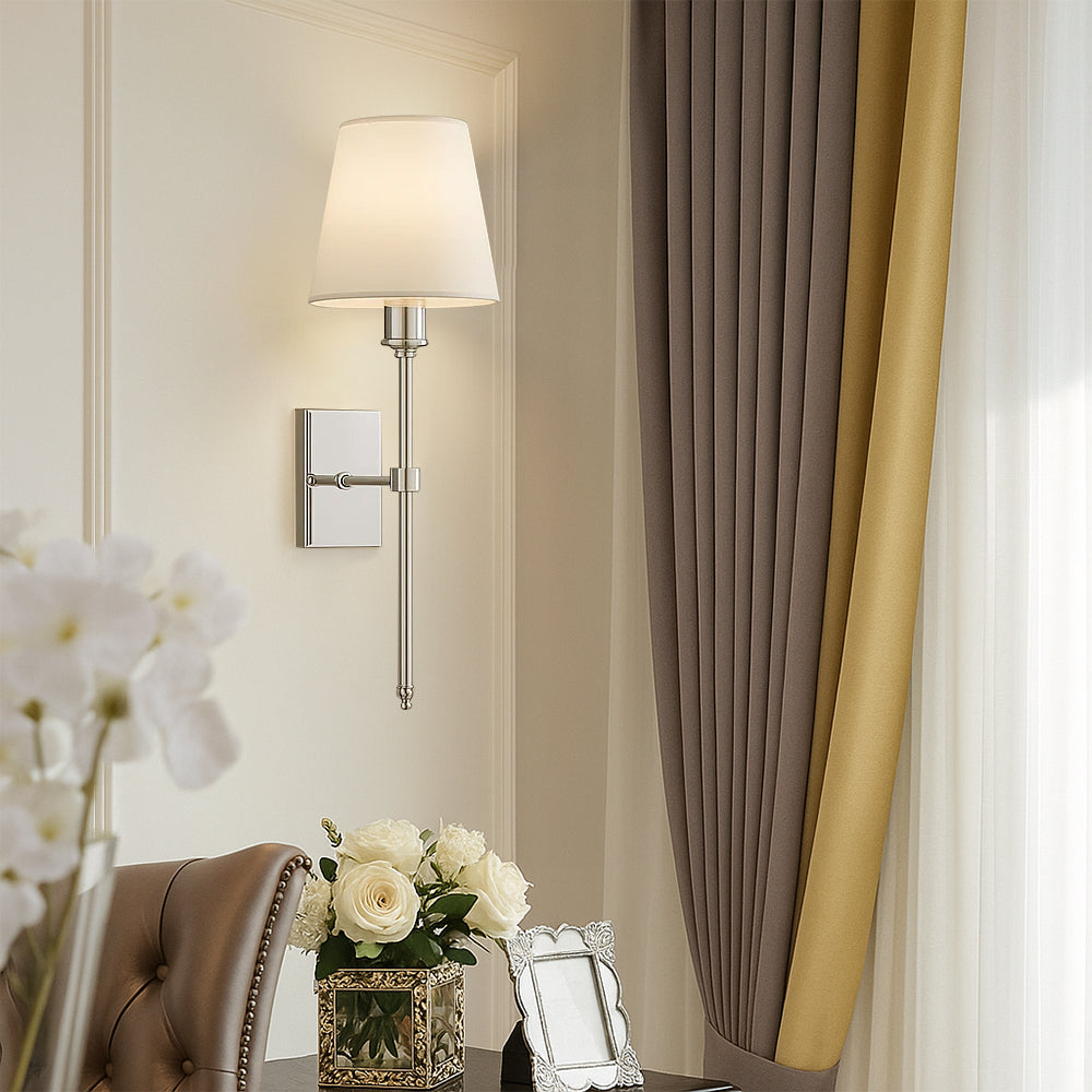 BowLift | (2 Pieces) Wired Wall Lamp – Stylish Lamp Set for Lighting Above a Mirror or Bed