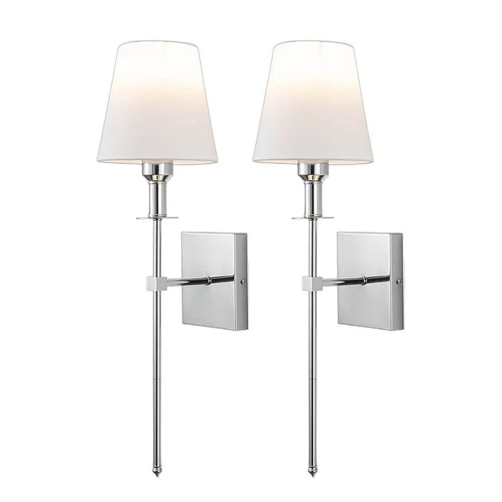 BowLift | (2 Pieces) Wired Wall Lamp – Stylish Lamp Set for Lighting Above a Mirror or Bed