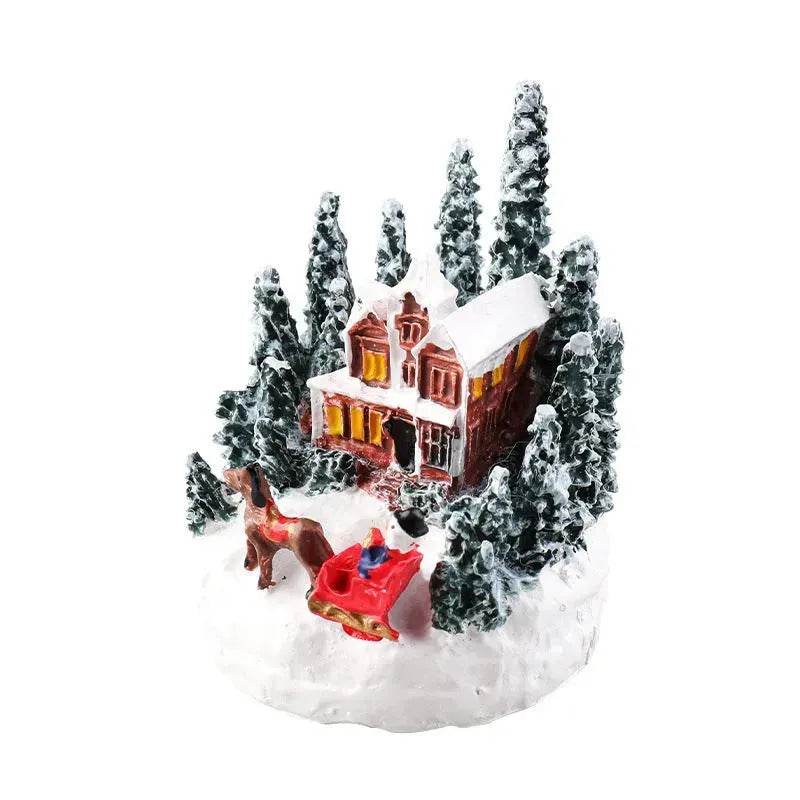 BowLift | Christmas Decorations Resin House Gifts