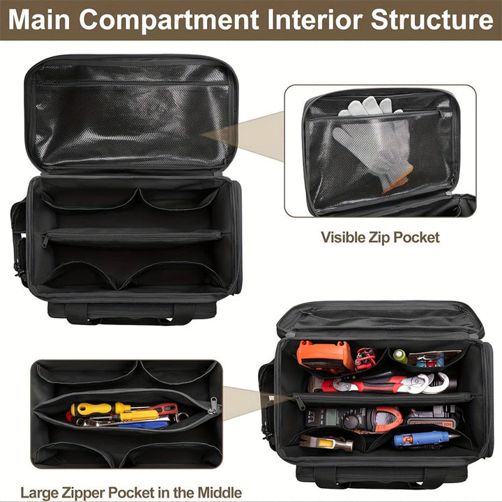 TitanGrip Canvas Tool Bag 14 Inch | Bowlift