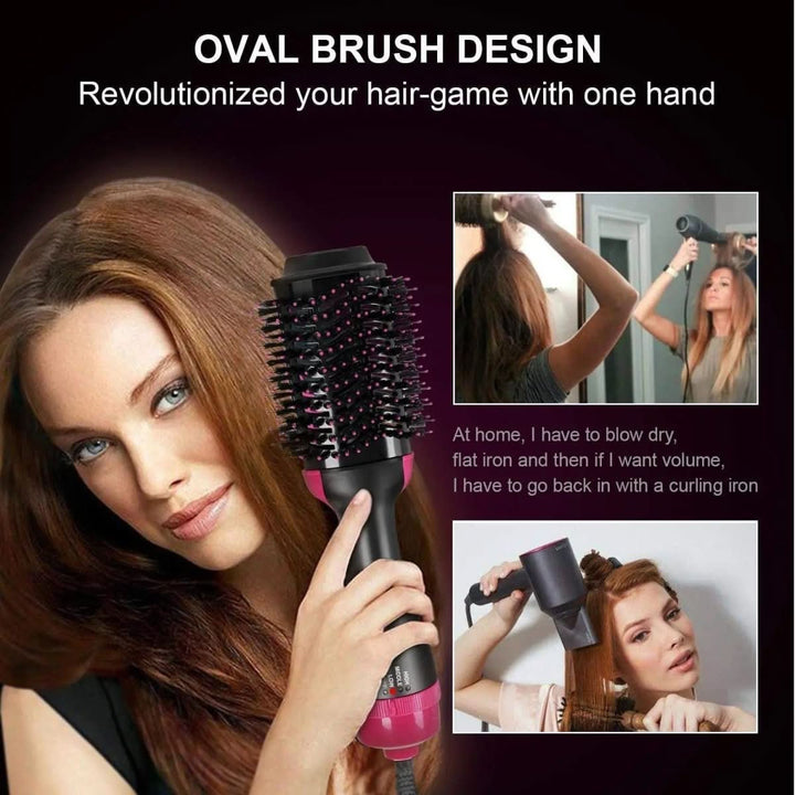 BowLift | 4-in-1 hairdryer & straightener for volume, shine & styling versatility