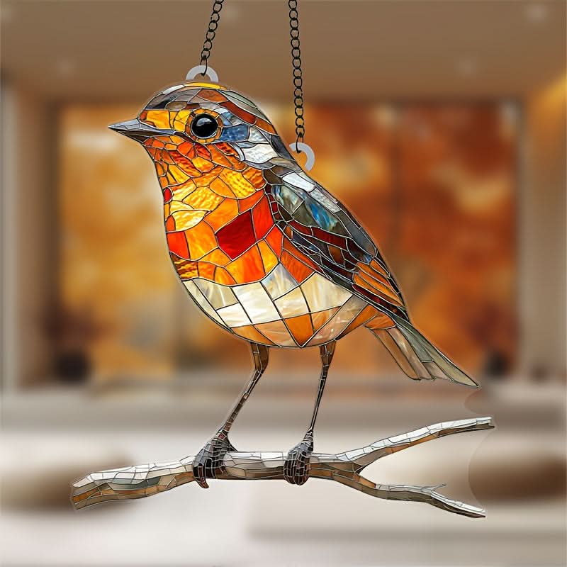 BowLift | Acrylic Bird Sun Catcher Hanging Window Decor