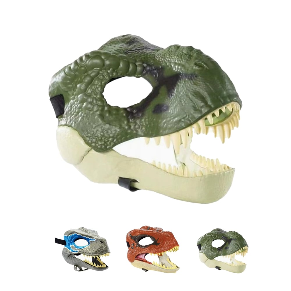 BowLift | Dinosaur mask with movable jaw – Also suitable for dogs