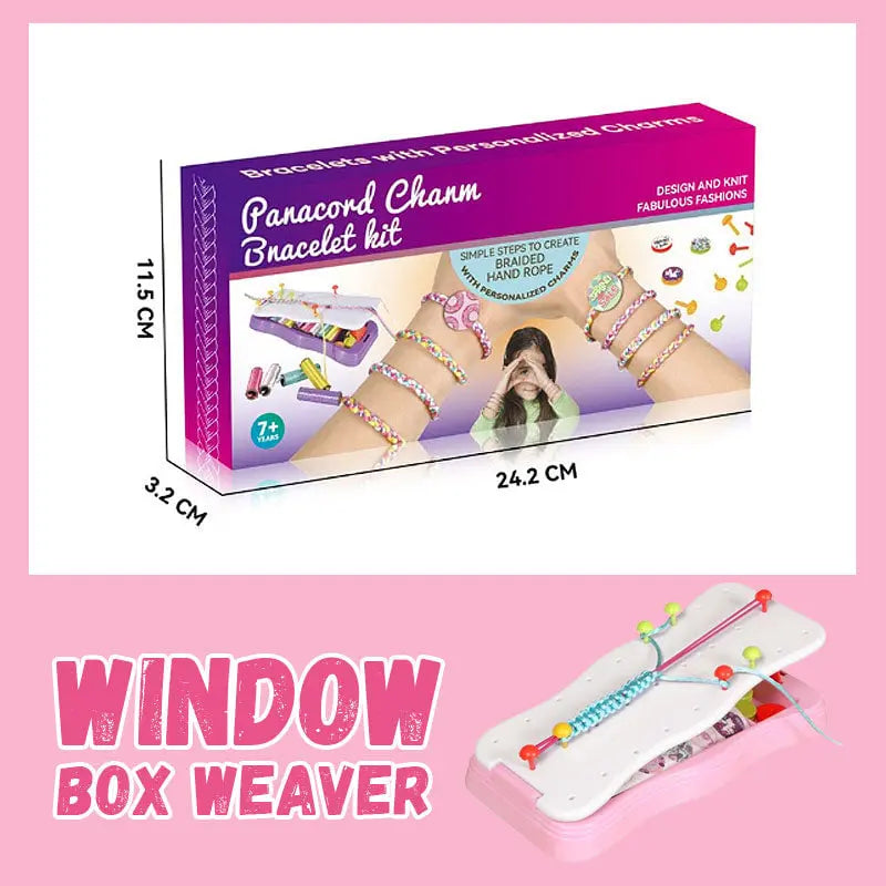 BowLift | Hand rope braided set – Creative bracelet craft set for children