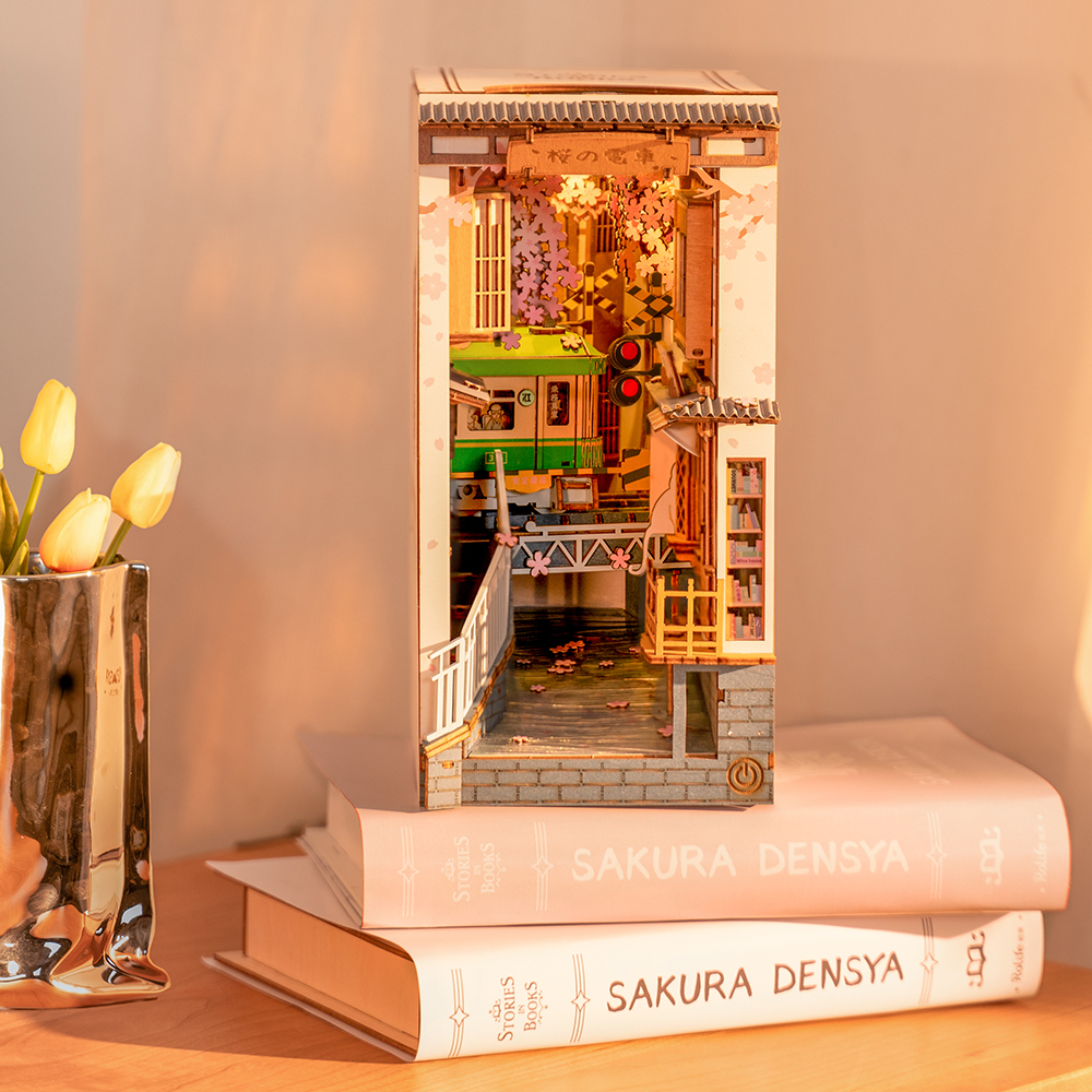 BowLift | 3D Wooden Book Nook Puzzle