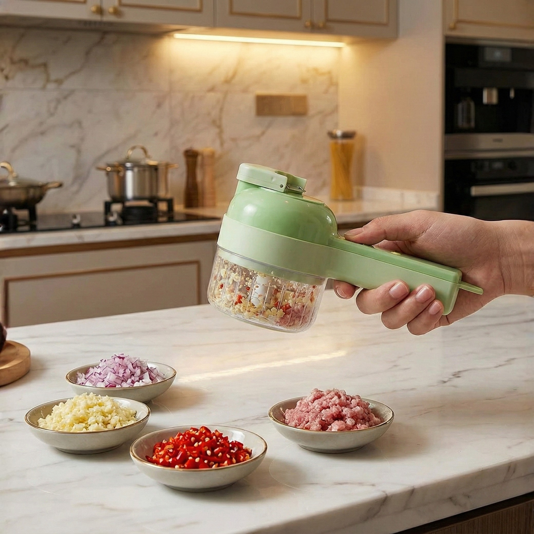 KüchenBlitz Pro — No more tears, now you cook in turbo mode! | Bowlift