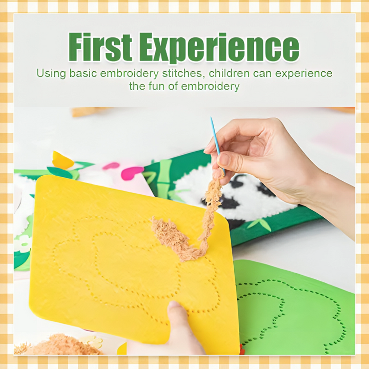 BowLift | DIY Embroidery Doll Kit for Kids — Unleash playful creativity and pride in little hands!