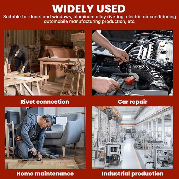ProGrip — Turn your cordless screwdriver into a precise power machine for effortless riveting without exhaustion | Bowlift