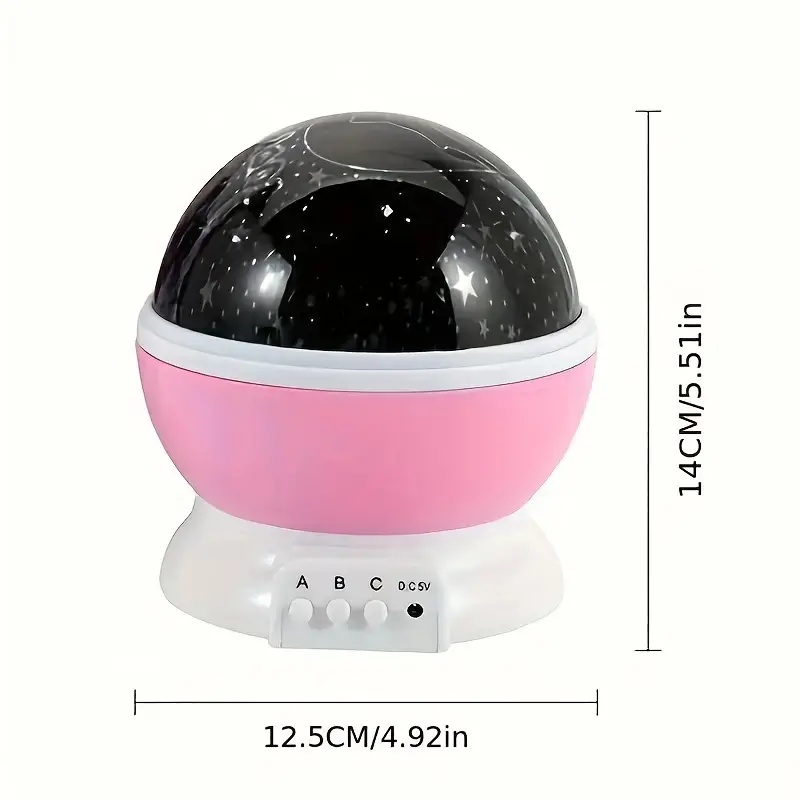 BowLift | Star Projector Nightstand Lamp - Luna