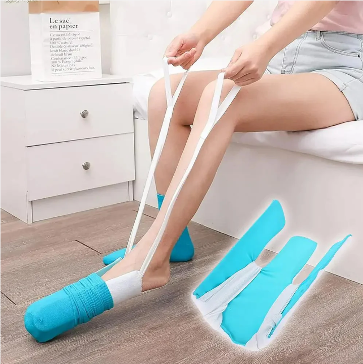 FlexiStep — Put on pain-free socks and feel the freedom! | Bowlift