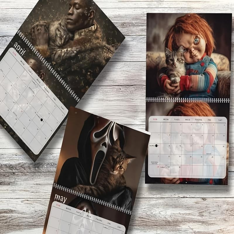 BowLift | Horror Cat Wall Calendar