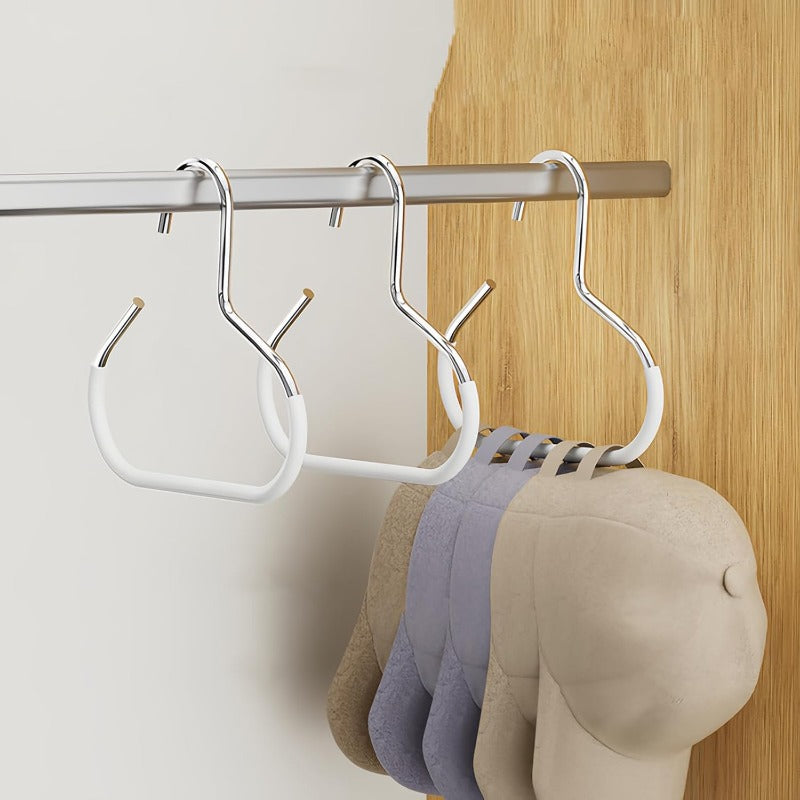 BowLift | Open-Ring Closet Hangers for Scarves, Hats & Accessories
