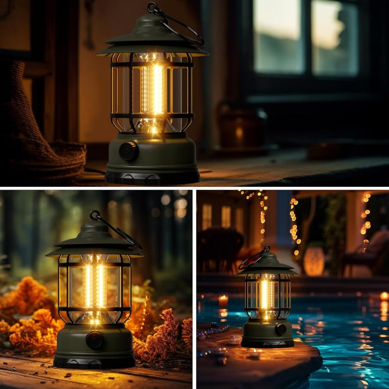 BowLift | Rechargeable Retro LED Camping Lantern