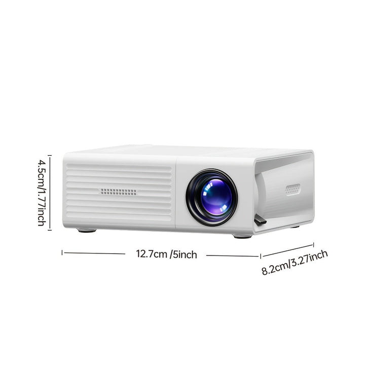 BowLift | Ultra-Bright Mini Projector 3000 Lumen – Portable, HDTV & USB, Ideal for Home Cinema & Outdoors!