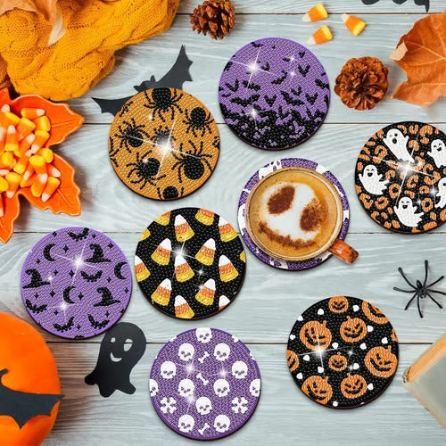 BowLift | SpukMeister Coaster Set — Let your Halloween party be enchanted with magical fascination and guests amazed!
