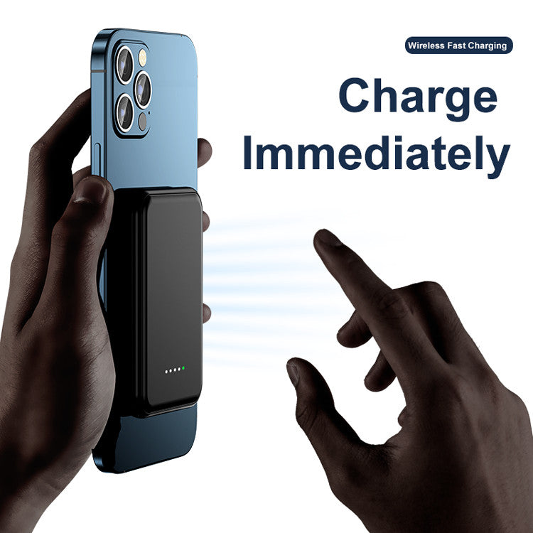 BowLift | Magnera Magnetic Power Bank 5000 mAh | Compatible with iPhones | USB Output 5 V/2.1 A | Compact & Stylish