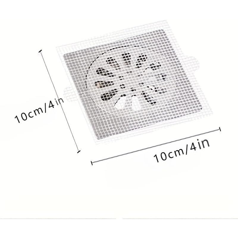 Disposable Drain Cover Stickers – Hair Catcher & Insect Blocker Bowlift