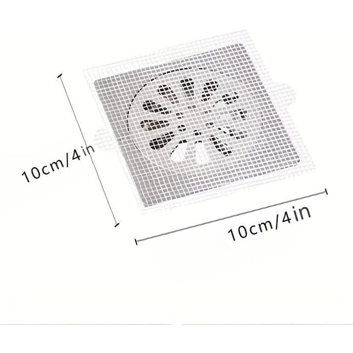 Disposable Drain Cover Stickers – Hair Catcher & Insect Blocker Bowlift