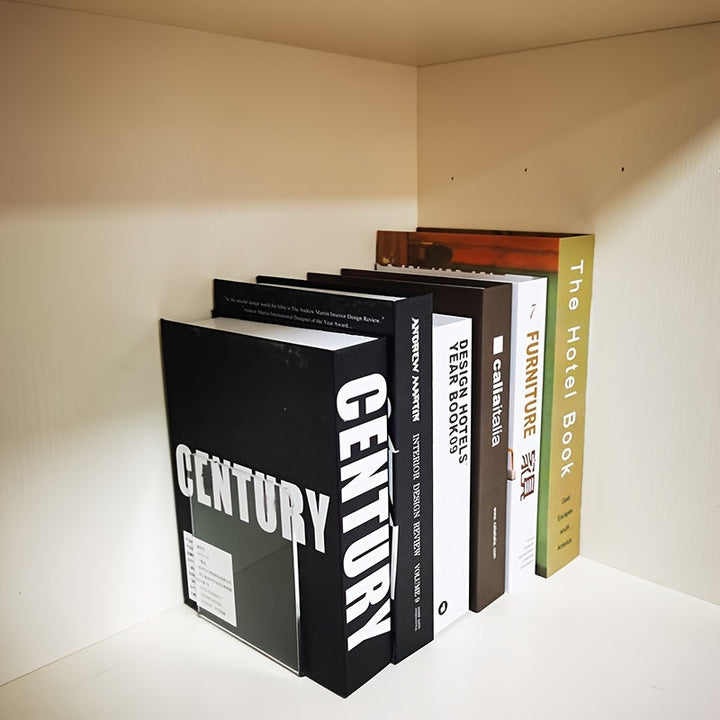 ClearView - Elegant L-shaped Acrylic Bookstand Bowlift