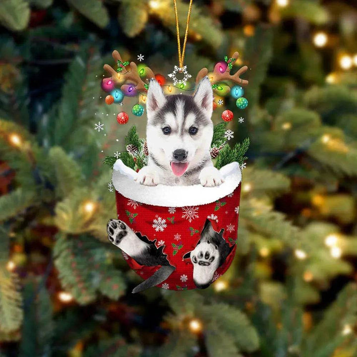 BowLift | New Creative Cute Christmas Socks Dog Pendant Decoration Holiday Gift
