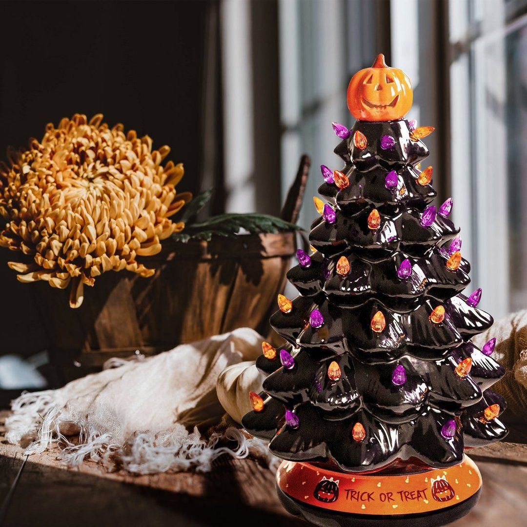 BowLift | Halloween Colored lights Christmas Tree
