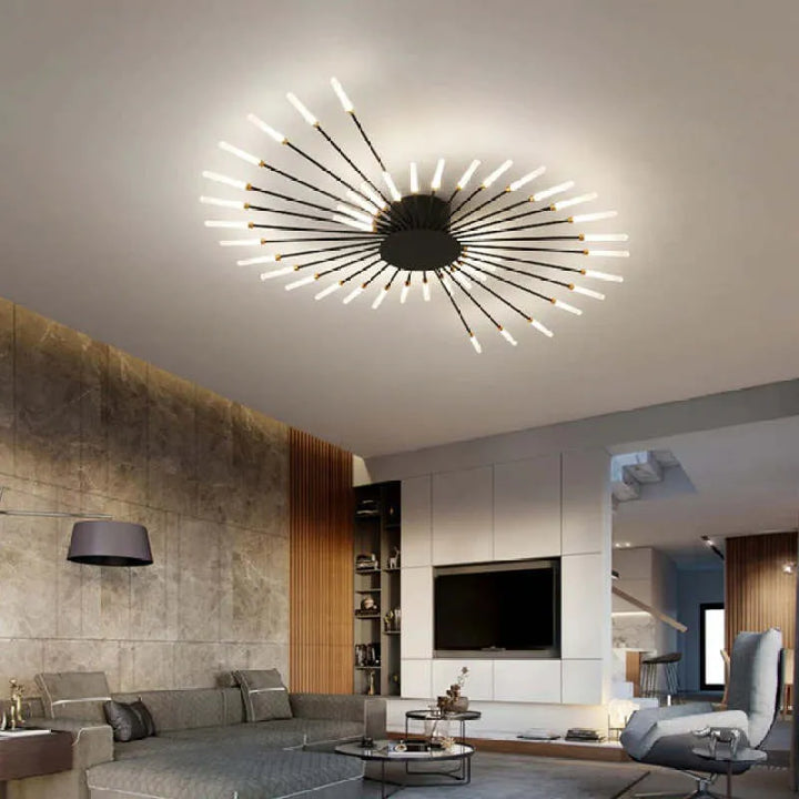 BowLift | Ceiling light modern metal LED chandelier