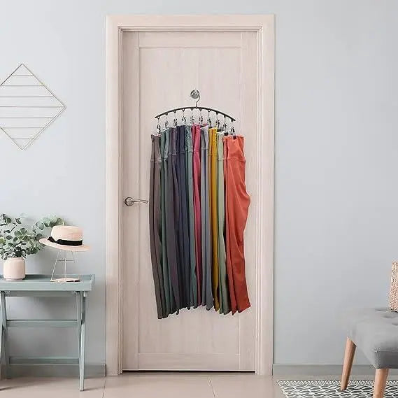 BowLift | 2-piece Set Leggings Organizer Hangers – with 20 Clips for space-saving storage!