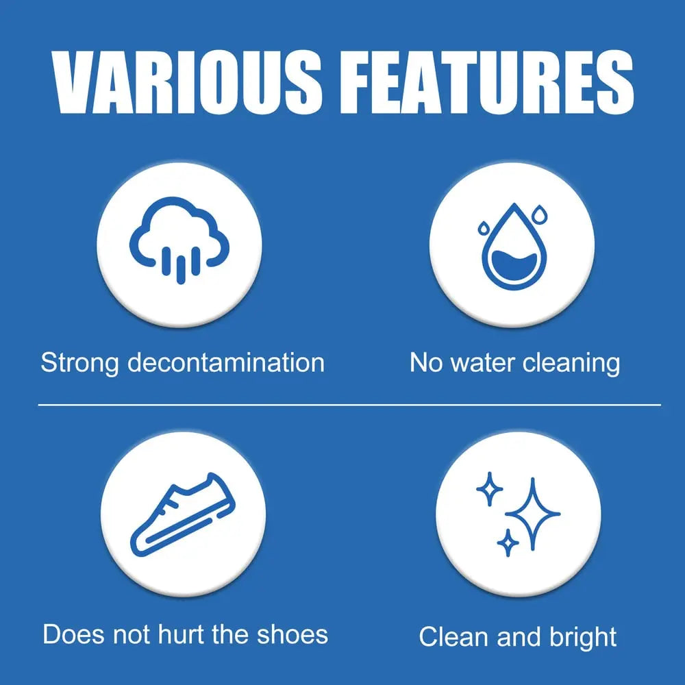 BowLift | 2-piece set white shoe cleaning cream – gentle stain remover for brilliantly clean shoes!