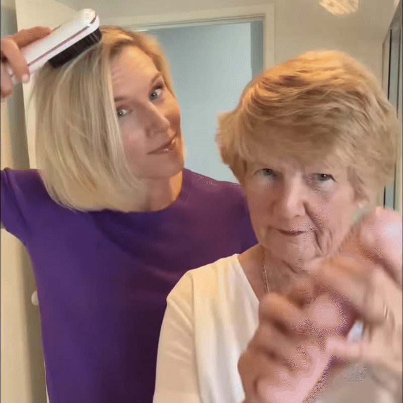 Thermal styling brush for short hair & bangs | Bowlift