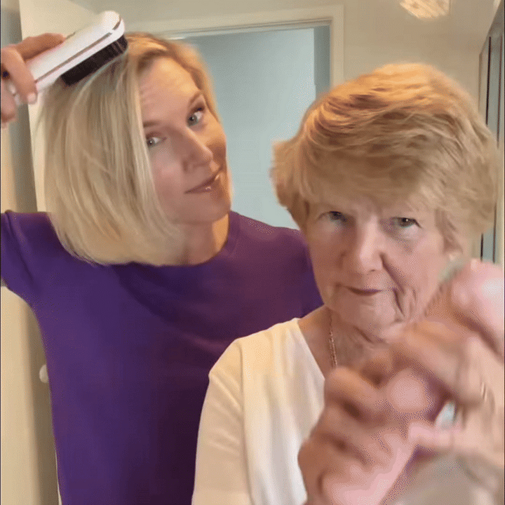 Thermal styling brush for short hair & bangs | Bowlift