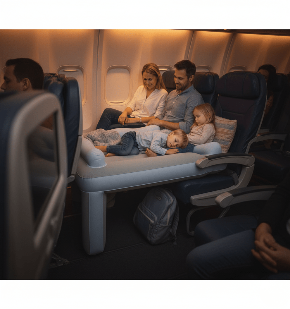 BowLift | Comfortable children's travel bed for relaxed sleep