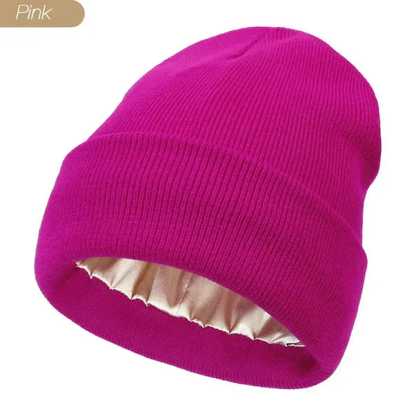 BowLift | Women’s Beanie Hat | Anti-Static & Anti-Frizz | Smooth Hair Protection | Cozy All-Day Comfort