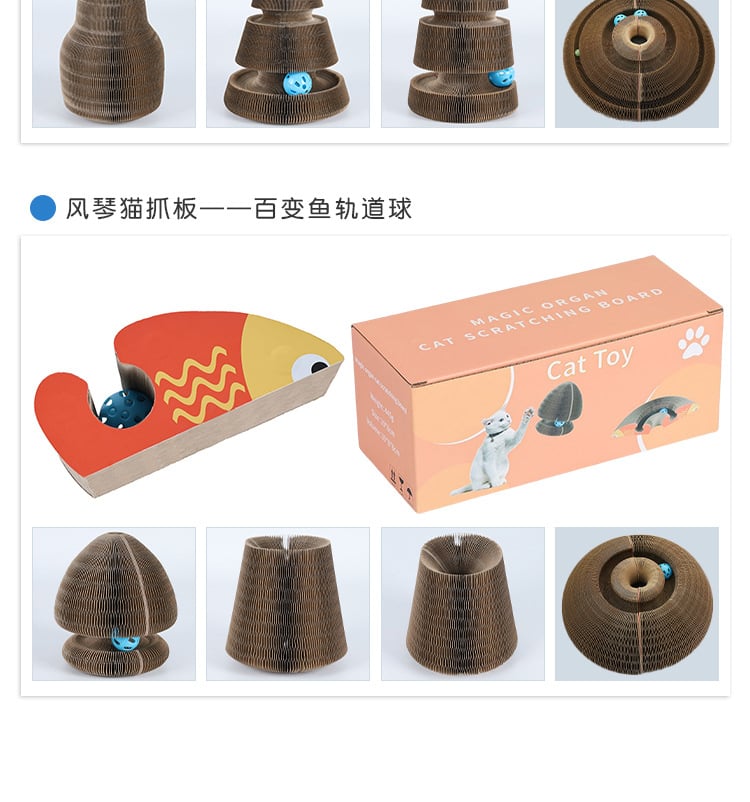 BowLift | Magic Cat Scratch Board(with ball )