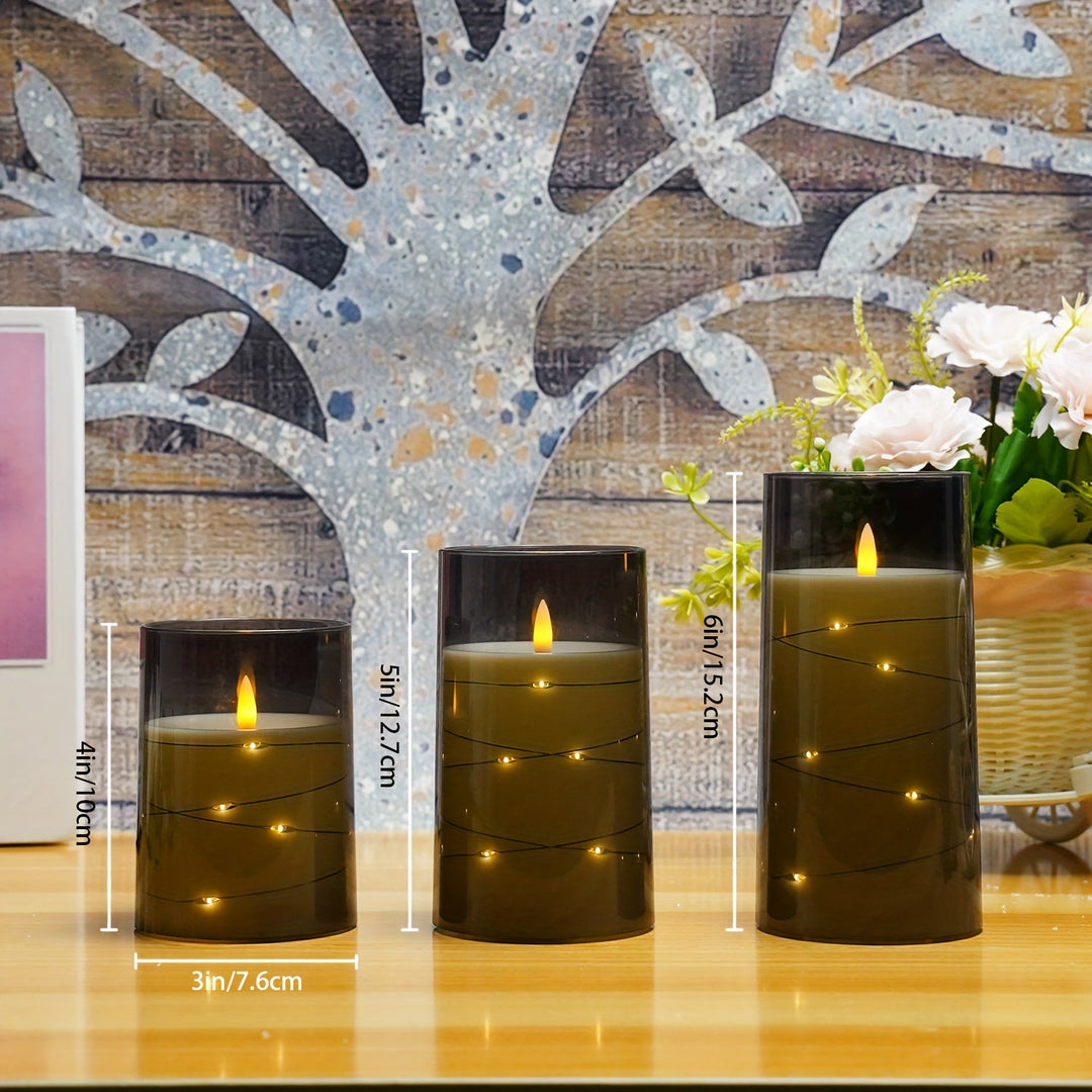 StarGlow LED Candle Set – Enchanting Atmosphere for Home Bowlift