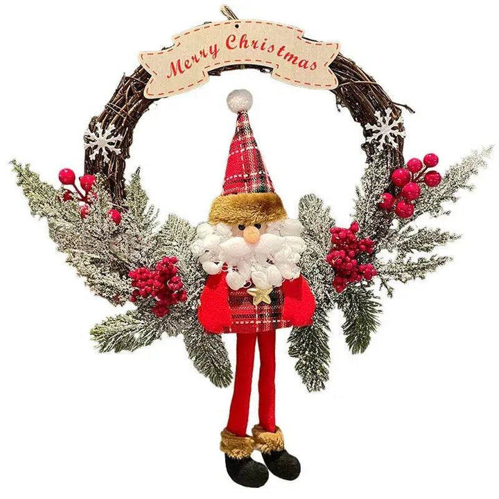 BowLift | Old Man Snowman Elk Vine Ring Christmas