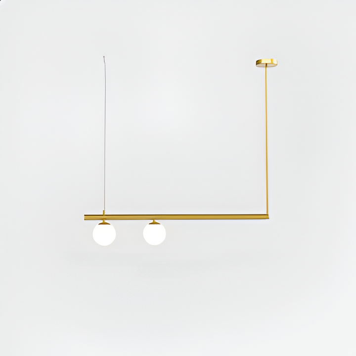 BowLift | Nordic Glass Linear Luxury Pendant Lamp