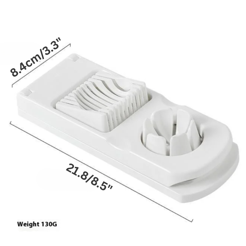 2in1 Egg Slicer Multifunctional Stainless Steel Slice Dice Kitchen Tool | Bowlift