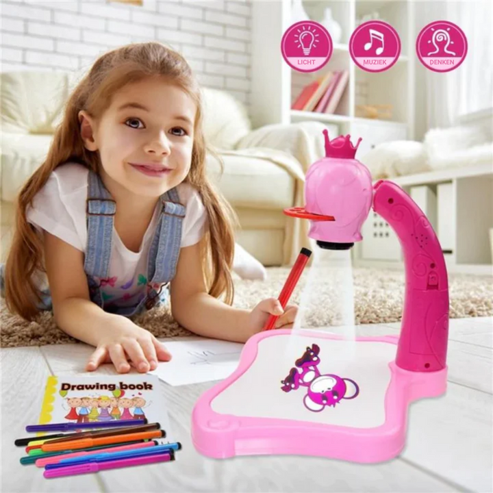 ArtMaster Projector Board – Creative Drawing Board for Children Bowlift