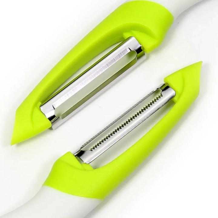 2pcs Ultra Sharp Stainless Steel Blade Fruit and Vegetable Peeler Set | Bowlift