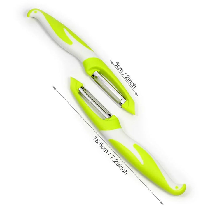 2pcs Ultra Sharp Stainless Steel Blade Fruit and Vegetable Peeler Set | Bowlift