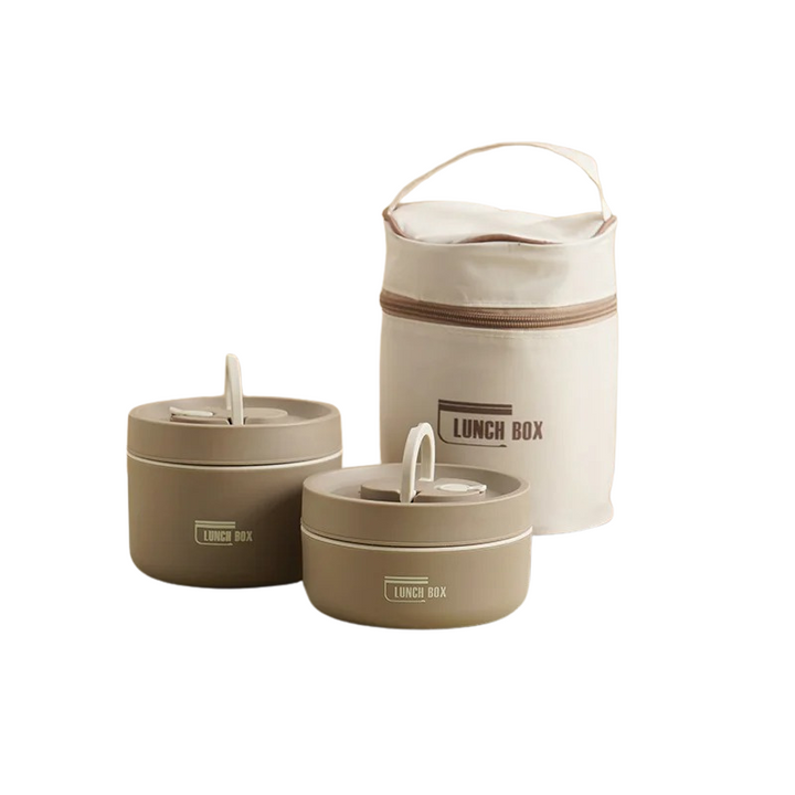 BowLift | Durable Stainless Steel Lunch Box Set | Leak-Proof, Insulated & Perfect for Professionals, Students, and Family Outings