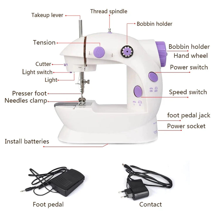 Mini Sewing Machine Bowlift