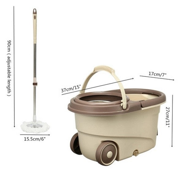Premium Spin Mop With Bucket Bowlift