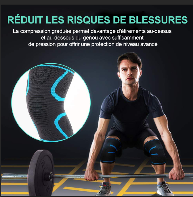 Elastic Knee Brace with Compression Effect | Bowlift