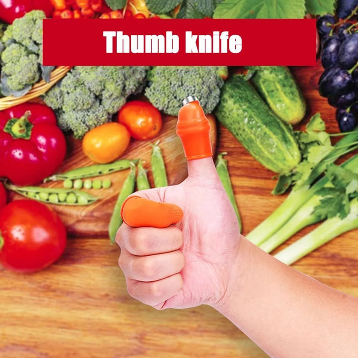 Silicone Thumb Knife Set Bowlift