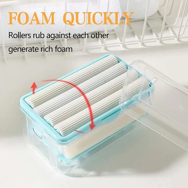 2 In 1 Foaming Soap Box Holder Bowlift