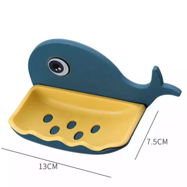 Whale Shapes Soap Dish Wall Mounted Bowlift