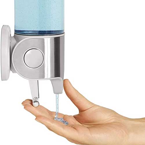 Soap Dispenser 500 Ml Steel Wall Mounted Bowlift