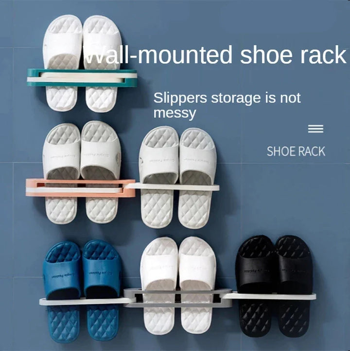 3 In 1 Bathroom Slipper Rack Bowlift