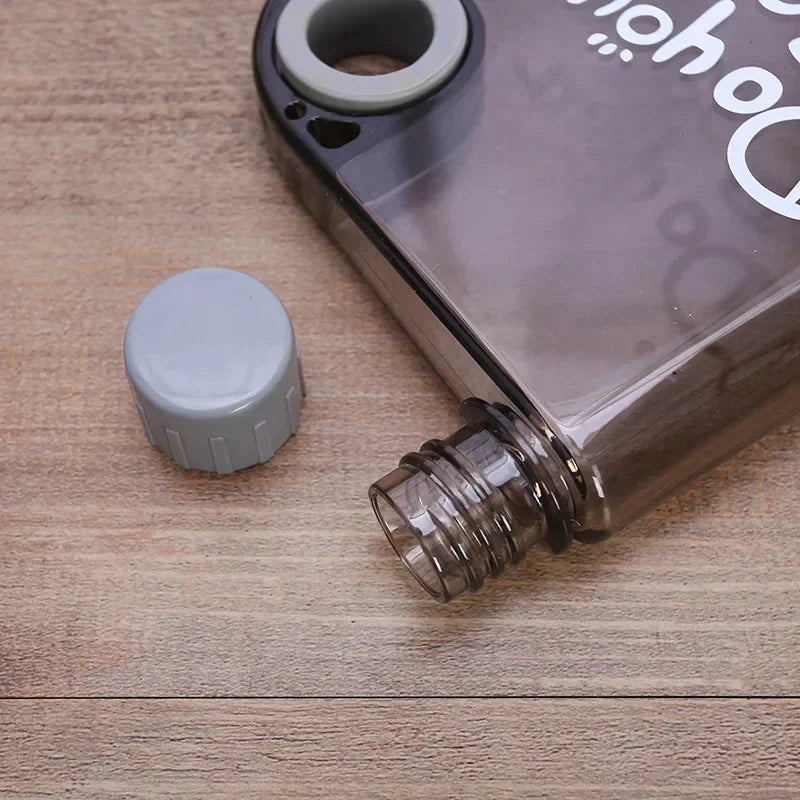 Notebook Shaped Creative Water Bottle 370 Ml Bowlift